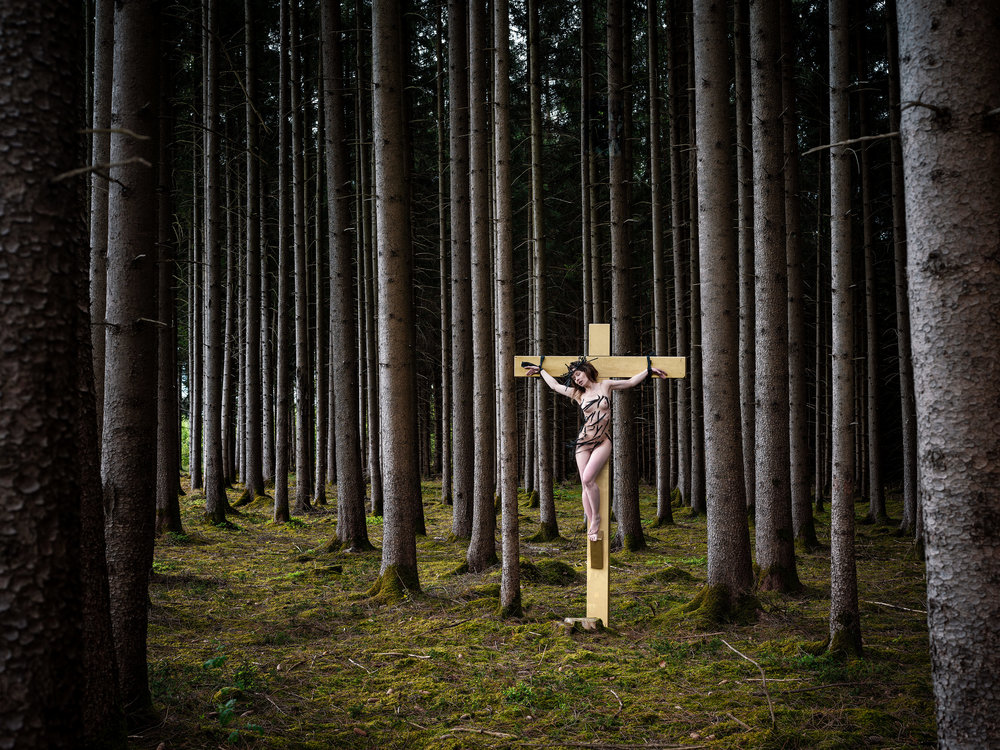 Crucifixion in the Woods